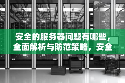安全的服务器问题有哪些，全面解析与防范策略，安全的服务器问题有哪些方面