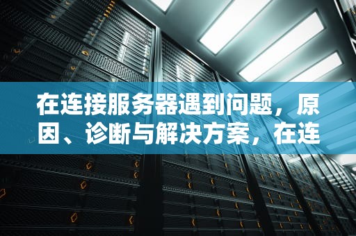 在连接服务器遇到问题，原因、诊断与解决方案，在连接服务器遇到问题怎么解决