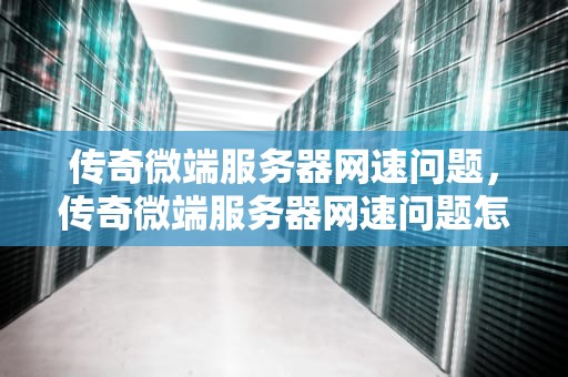 传奇微端服务器网速问题，传奇微端服务器网速问题怎么解决
