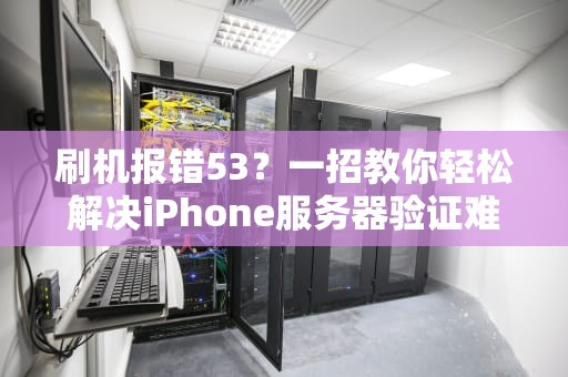 刷机报错53？一招教你轻松解决iPhone服务器验证难题，刷机53错误