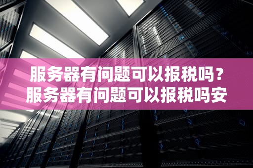 服务器有问题可以报税吗？服务器有问题可以报税吗安全吗
