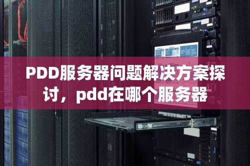 PDD服务器问题解决方案探讨，pdd在哪个服务器