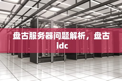 盘古服务器问题解析，盘古 idc