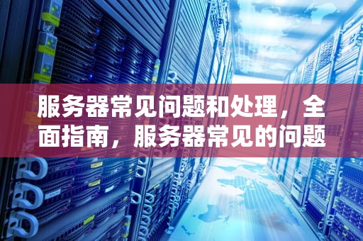 服务器常见问题和处理，全面指南，服务器常见的问题