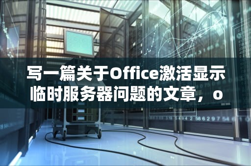 写一篇关于Office激活显示临时服务器问题的文章，office激活显示临时服务器问题怎么办