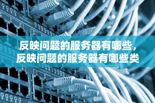 反映问题的服务器有哪些，反映问题的服务器有哪些类型