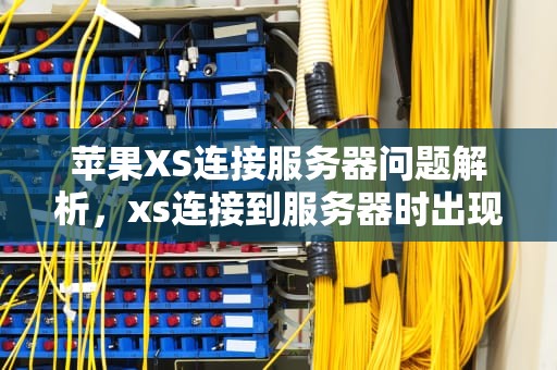 苹果XS连接服务器问题解析，xs连接到服务器时出现问题