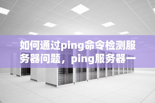 如何通过ping命令检测服务器问题，ping服务器一般故障