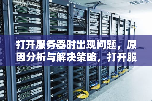 打开服务器时出现问题，原因分析与解决策略，打开服务器时出现问题怎么解决