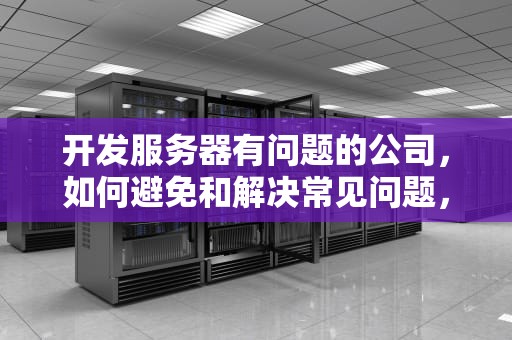开发服务器有问题的公司，如何避免和解决常见问题，开发服务器有问题的公司有哪些
