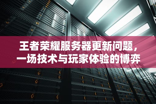 王者荣耀服务器更新问题，一场技术与玩家体验的博弈，王者荣耀服务器更新问题怎么解决