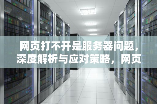 网页打不开是服务器问题，深度解析与应对策略，网页打不开是服务器问题吗
