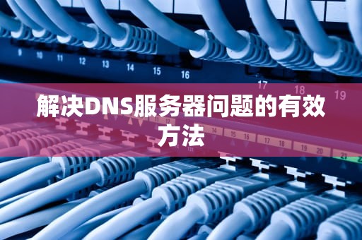 解决DNS服务器问题的有效方法