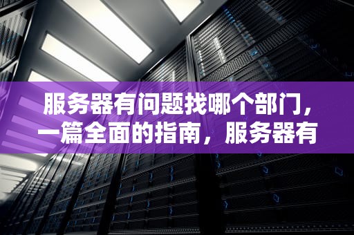 服务器有问题找哪个部门，一篇全面的指南，服务器有问题找哪个部门解决