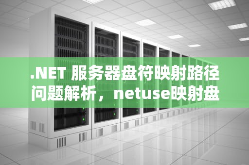 .NET 服务器盘符映射路径问题解析，netuse映射盘符