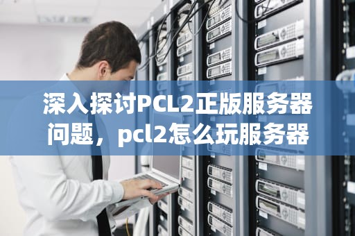 深入探讨PCL2正版服务器问题，pcl2怎么玩服务器