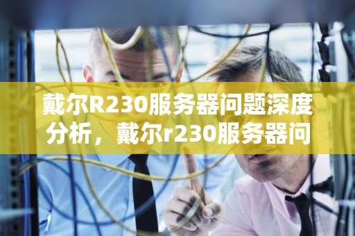 戴尔R230服务器问题深度分析，戴尔r230服务器问题怎么解决