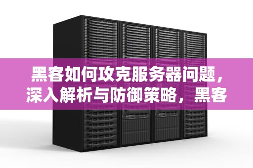 黑客如何攻克服务器问题，深入解析与防御策略，黑客如何攻克服务器问题呢