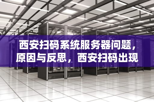 西安扫码系统服务器问题，原因与反思，西安扫码出现服务器问题怎么处理