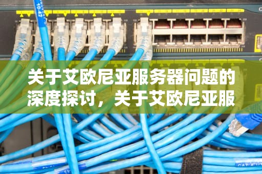 关于艾欧尼亚服务器问题的深度探讨，关于艾欧尼亚服务器问题有哪些