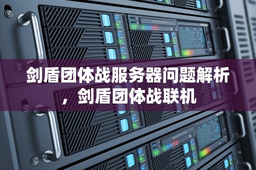 剑盾团体战服务器问题解析，剑盾团体战联机