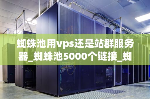 蜘蛛池用vps还是站群服务器_蜘蛛池5000个链接_蜘蛛池用VPS还是站群服务器？