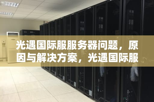 光遇国际服服务器问题，原因与解决方案，光遇国际服显示服务器错误