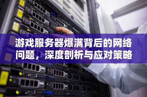 游戏服务器爆满背后的网络问题，深度剖析与应对策略，游戏服务器爆满网络问题怎么解决