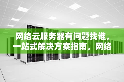 网络云服务器有问题找谁，一站式解决方案指南，网络云服务器有问题找谁解决