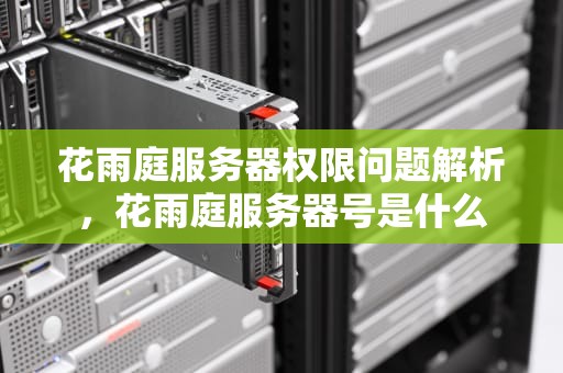 花雨庭服务器权限问题解析，花雨庭服务器号是什么