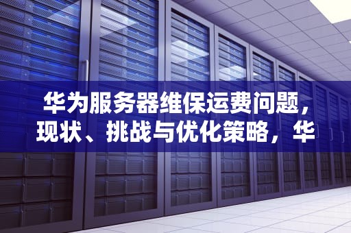 华为服务器维保运费问题，现状、挑战与优化策略，华为服务器维保运费问题怎么解决