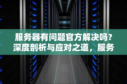 服务器有问题官方解决吗？深度剖析与应对之道，服务器有问题官方解决吗知乎