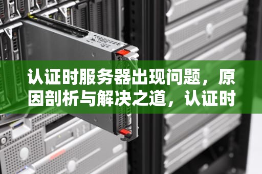 认证时服务器出现问题，原因剖析与解决之道，认证时服务器出现问题怎么解决