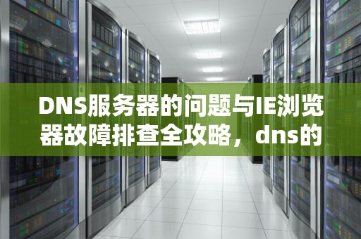 DNS服务器的问题与IE浏览器故障排查全攻略，dns的服务器检测失败怎么办