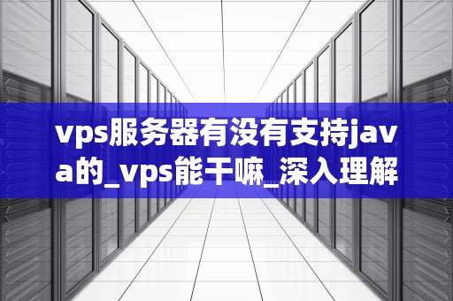 vps服务器有没有支持java的_vps能干嘛_深入理解VPS服务器支持Java的重要性