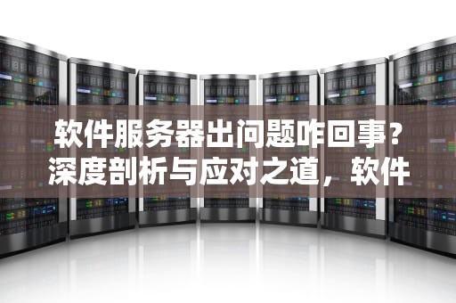 软件服务器出问题咋回事？深度剖析与应对之道，软件服务器出现问题