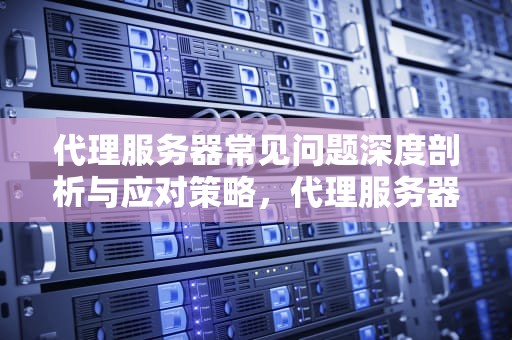 代理服务器常见问题深度剖析与应对策略，代理服务器出现的问题有哪些