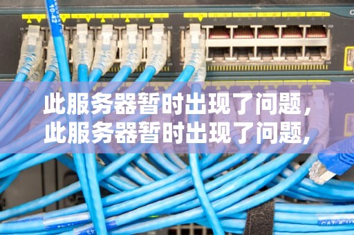 此服务器暂时出现了问题，此服务器暂时出现了问题,请重试