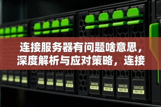 连接服务器有问题啥意思，深度解析与应对策略，连接服务器有问题啥意思啊