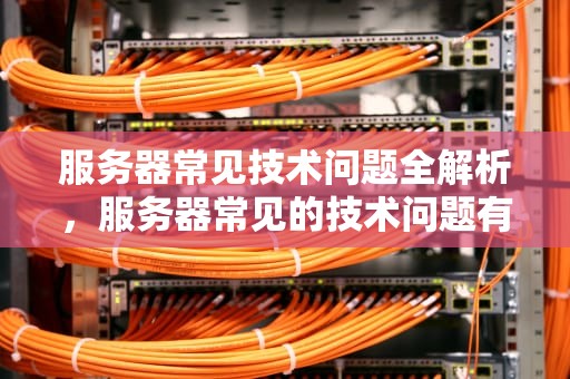 服务器常见技术问题全解析，服务器常见的技术问题有哪些