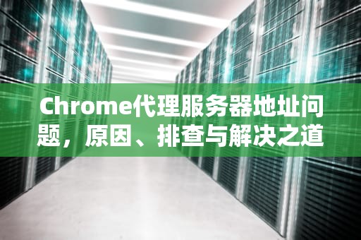 Chrome代理服务器地址问题，原因、排查与解决之道，chrome 代理服务器