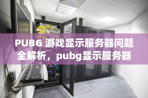 PUBG 游戏显示服务器问题全解析，pubg显示服务器繁忙怎么办