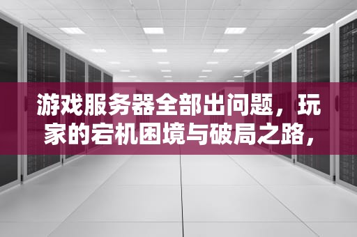 游戏服务器全部出问题，玩家的宕机困境与破局之路，游戏服务器全部出问题了怎么办