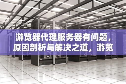 游览器代理服务器有问题，原因剖析与解决之道，游览器代理服务器有问题怎么解决