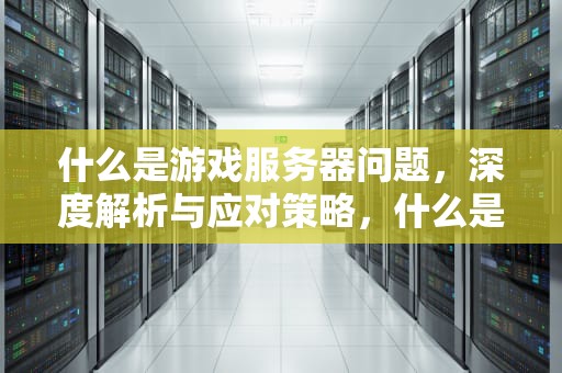 什么是游戏服务器问题，深度解析与应对策略，什么是游戏服务器问题