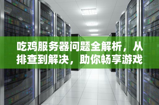 吃鸡服务器问题全解析，从排查到解决，助你畅享游戏，吃鸡服务器时遇到问题怎么解决