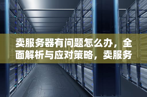 卖服务器有问题怎么办，全面解析与应对策略，卖服务器有问题怎么办啊