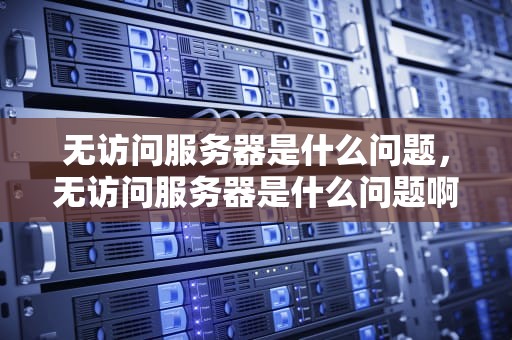 无访问服务器是什么问题，无访问服务器是什么问题啊