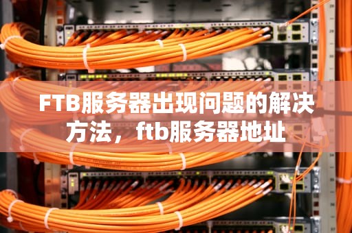 FTB服务器出现问题的解决方法，ftb服务器地址