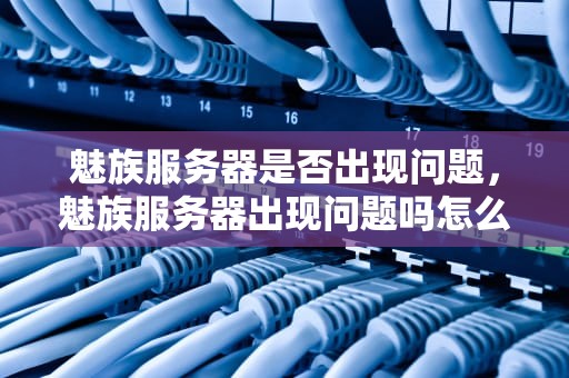 魅族服务器是否出现问题，魅族服务器出现问题吗怎么解决